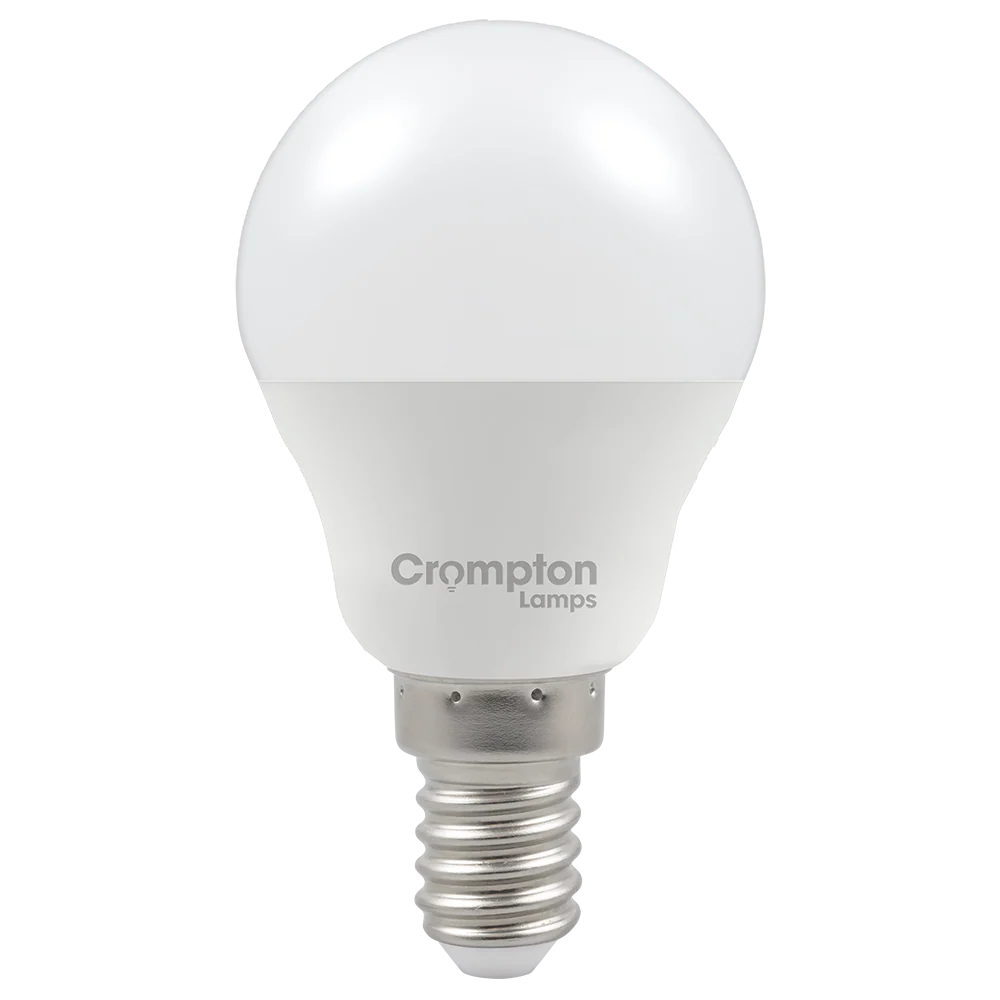 LED Thermal Plastic Round Opal Dimmable 6.5W 4000K SES-E14 - 21426