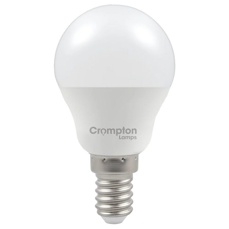 LED Thermal Plastic Round Opal Dimmable 6.5W 4000K SES-E14 - 21426