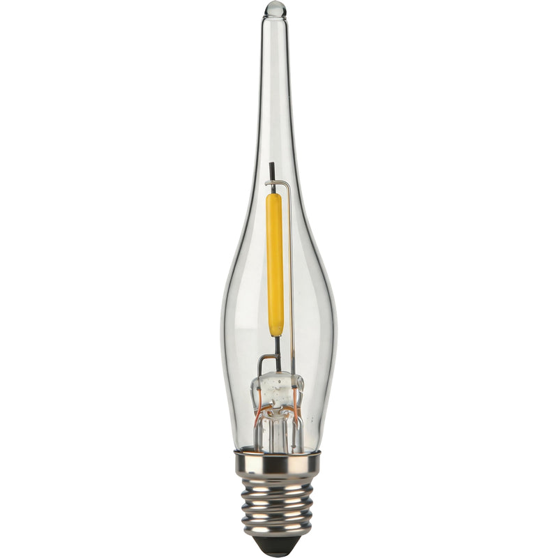 LED E10 Fila Mini Tip Candle C15x72 230V 55Lm 0.5W 825 Cl N-D CL0.5MES-82GS-CA
