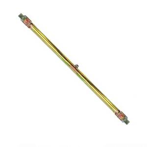 Casell IR2401300R-1C-CA - 240v 1300w R7s 254mm Gold Slim Infra Red Casell - Casell Lighting