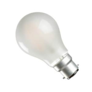 Casell GLL8BC-82DFBX-CA - Filament LED A60 240v 8w B22d 828 Dim Fr LEDs Casell - Casell Lighting