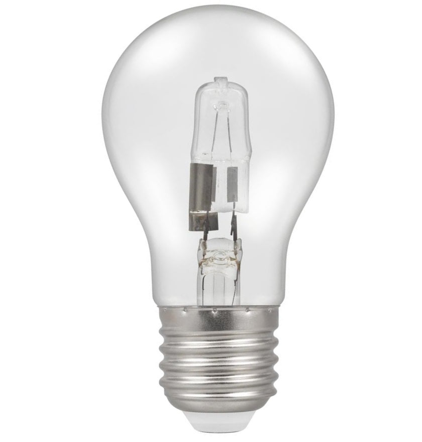 Casell GL42ES-H-CA - GLS 42w E27/ES 240v Energy Saving Clear Halogen Bulb 55mm Replaces 60w Bulb Halogen Energy Savers Casell - Casell Lighting