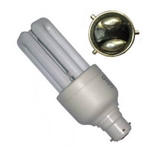 Casell PLCT15BC3S-82-CA - 240v 15w *Special* Ba22d-3 C:82 Energy Saver Casell - Casell Lighting