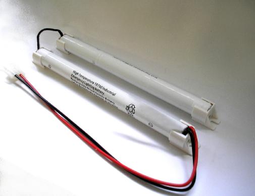 7.2V 4Ah High Temperature Nickel Hydride Battery with end caps & AMP plug Batteries Casell - Casell Lighting