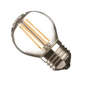 Casell Filament LED Golf Ball 240v 4w E27 440lm 4000°k Dimmable - 0635635606503 LED Lighting Casell - Casell Lighting