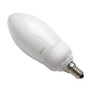 Low Energy Candle 11W SES / E14 - Warm White Compact Fluorescent Lamps Casell - Casell Lighting