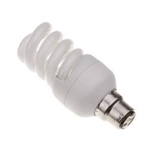 PLSP 9w 240v B22d/BC Casell Lighting Warmwhite Electronic Spiral Energy Saving Light Bulb Compact Fluorescent Lamps Casell - Casell Lighting