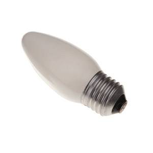 Candle 42w E27/ES 240v Frosted Energy Saving Halogen Light Bulb - 35mm - HALO/CAN42/ESFM