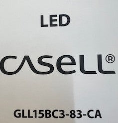 GLS 240v 15w LED Ba22d-3 3000K ... F1267 3 Pin BC