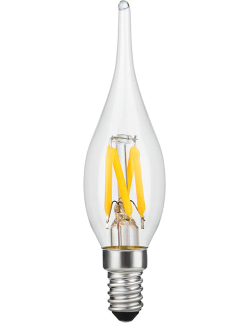 LED E10 Fila Mini Tip Candle C23x90 230V 100Lm 1.5W 925  Cl N-D CL1.5MES-92GS-CA