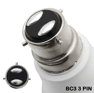GLS 240v 15w LED Ba22d-3 3000K ... F1267 3 Pin BC