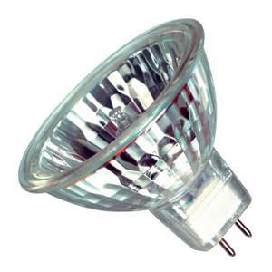 Halogen Spot 20w 12v GU5.3 Casell Lighting 50mm MR16 60° Glass Fronted Dichoric Light Bulb Halogen Bulbs Casell  - Casell Lighting