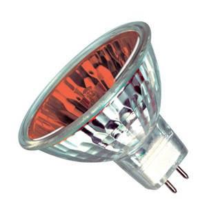Halogen Spot 20w 12v GU5.3 Casell Lighting 35mm MR11 10° Red Dichroic Reflector Light Bulb Halogen Bulbs Casell  - Casell Lighting