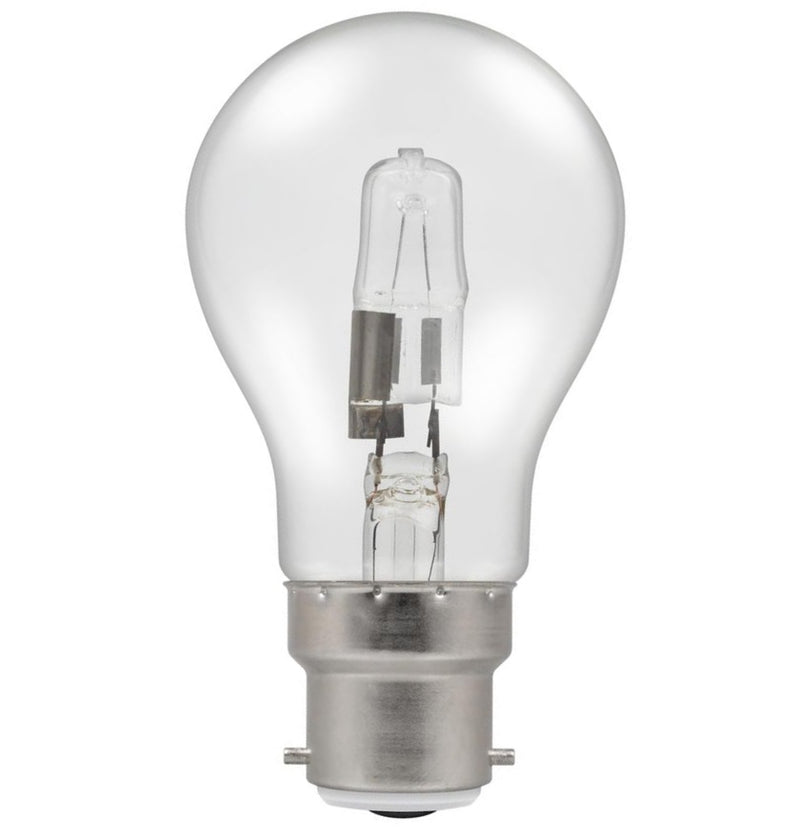 Casell GL42BC-H-CA - GLS 42w B22d/BC 240v Energy Saving Halogen Bulb. 55mm. Replaces 60w Bulb Halogen Energy Savers Casell  - Casell Lighting