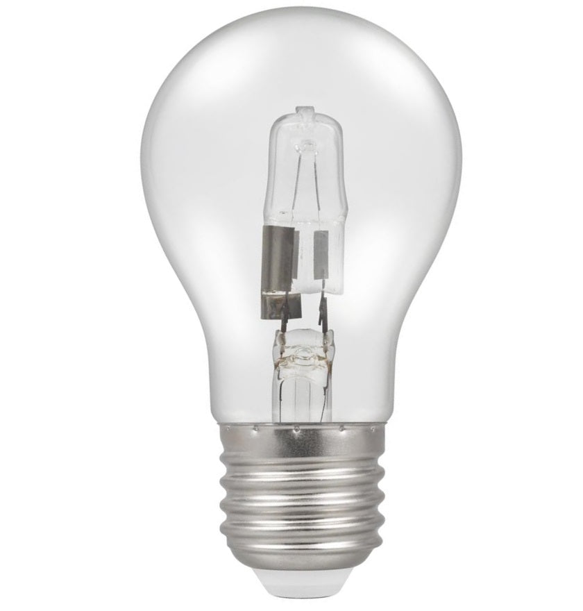 Casell GL28ES-H-CA - GLS 28w E27/ES 240v Energy Saving Clear Halogen Bulb 55mm Replaces 40w Bulb Halogen Energy Savers Casell  - Casell Lighting