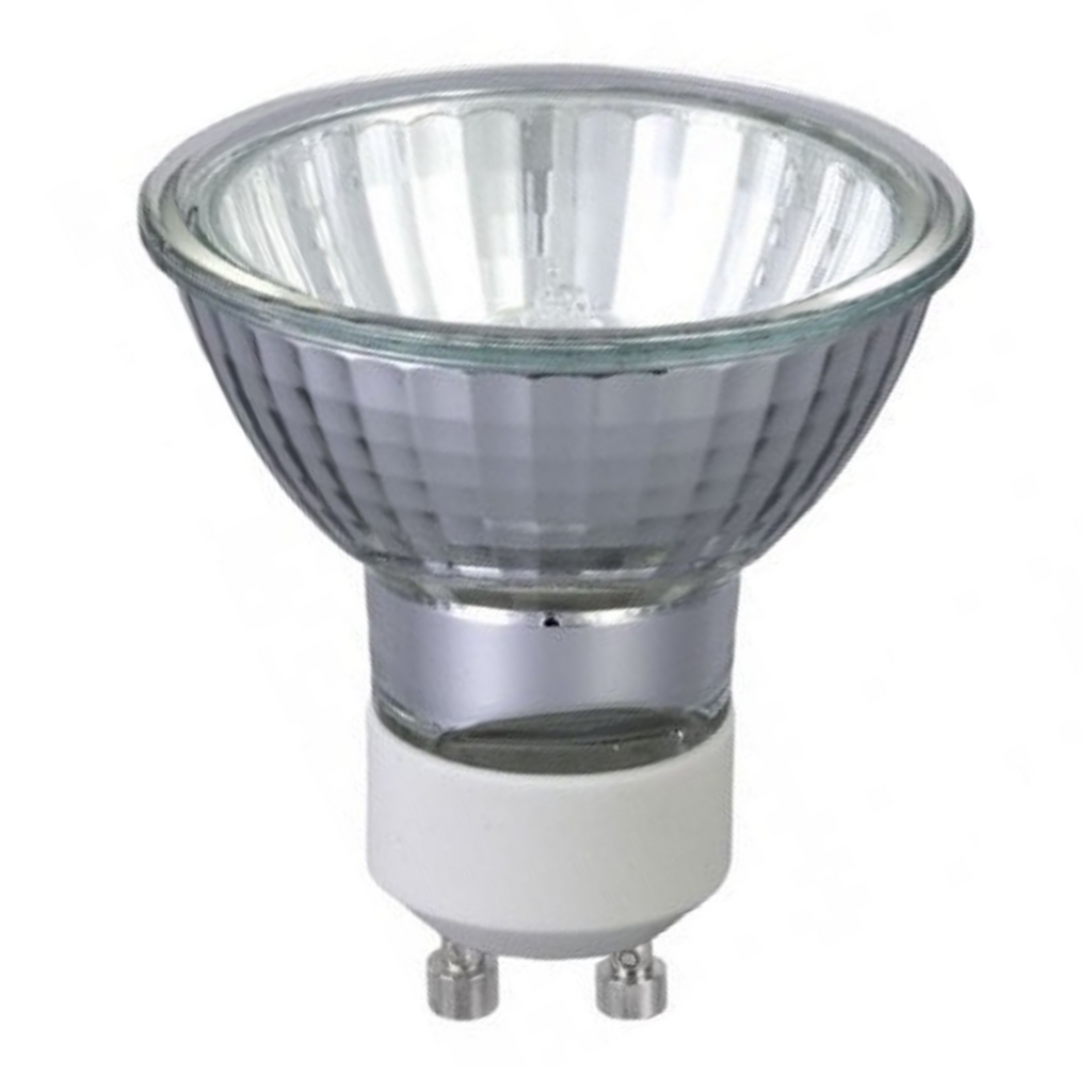 GU10 35W Spot Bulb - 51mm 25Deg Aluminium Halogen Bulbs Casell  - Casell Lighting
