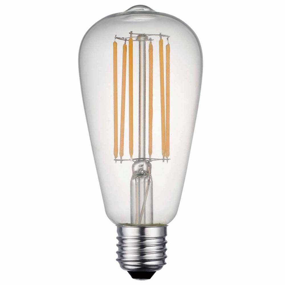 Casell Filament LED Squirrel Cage 240v 8w E27 810lm 2700°k Dimmable Light Bulb LED Light Bulbs Casell  - Casell Lighting