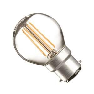 Casell Filament LED Golf Ball 240v 4w B22d 440lm 2700°k Dimmable - 0635635589127 LED Light Bulbs Casell  - Casell Lighting