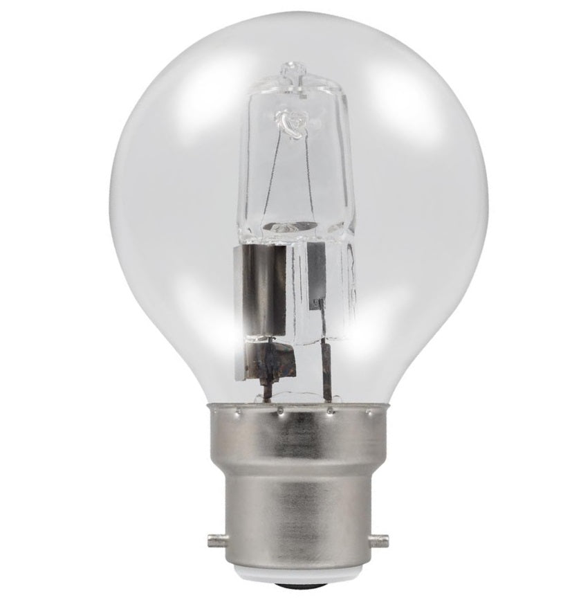 Casell GB42BC H CA Golf Ball 42w Ba22d BC 240v Clear Energy Saving H Casell Lighting