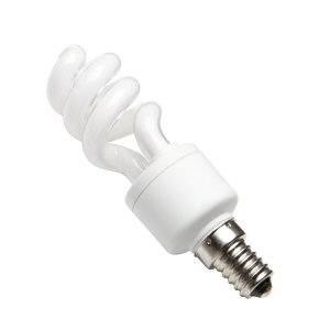 Low Energy Spiral 9W SES / E14 - Warm White Compact Fluorescent Lamps Casell  - Casell Lighting